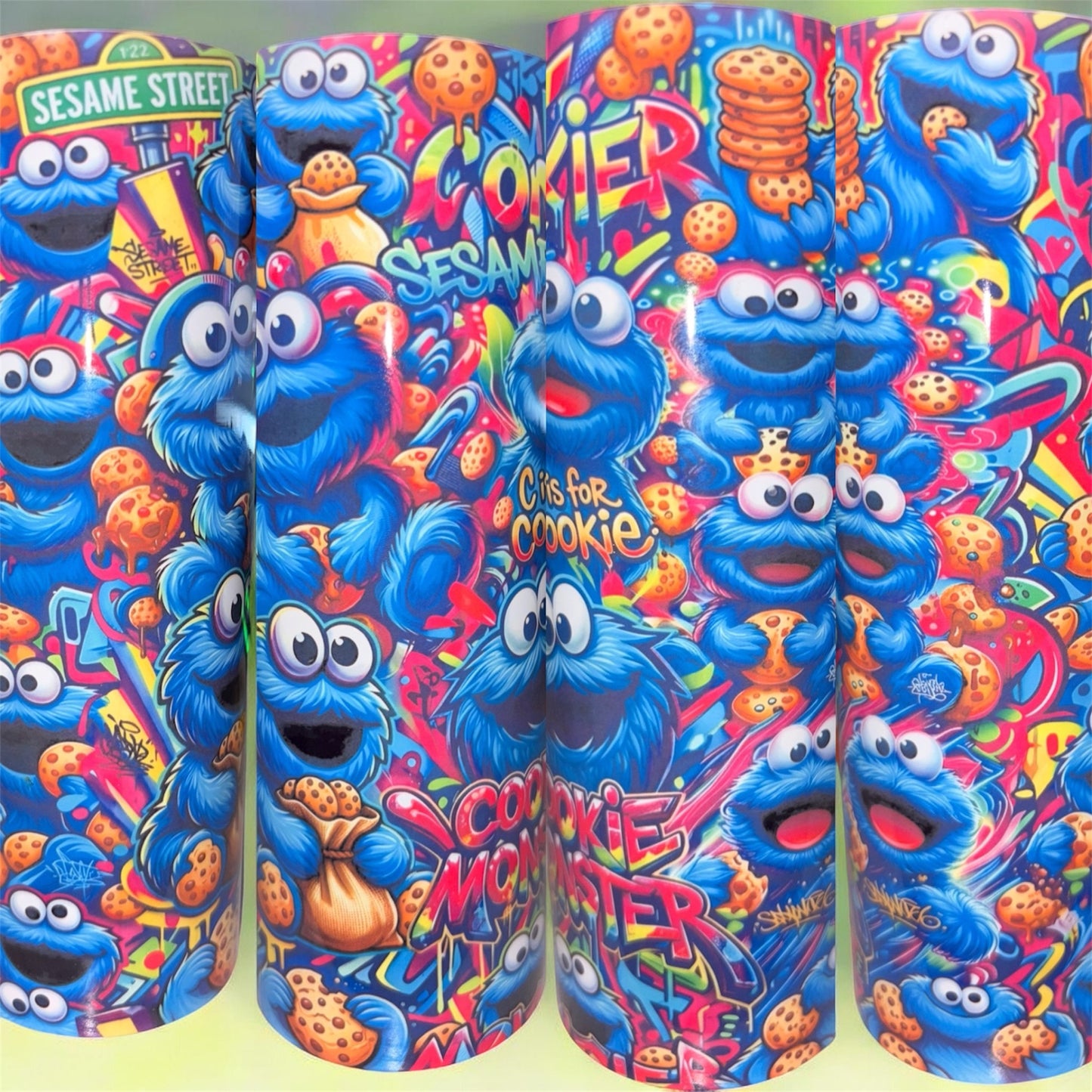 Cartoon style tumblers