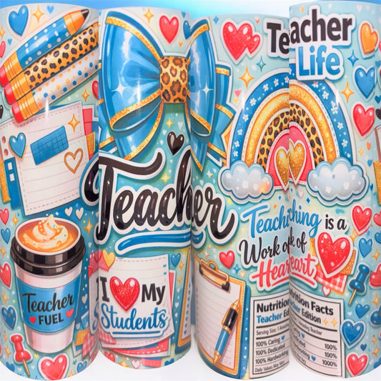 Teacher style tumblers